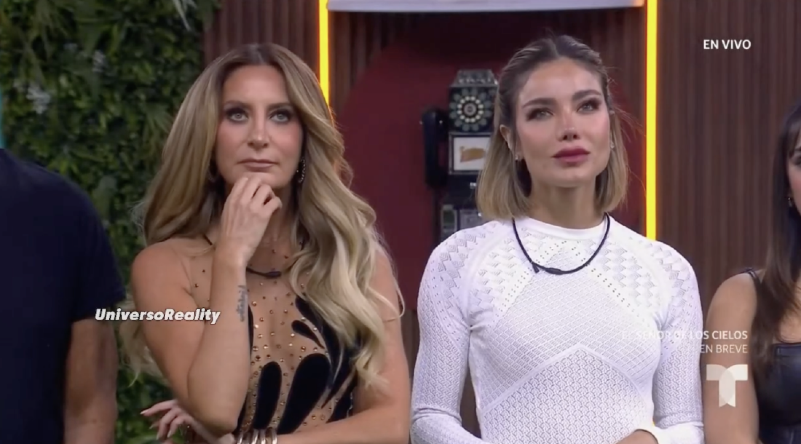Geraldine Bazán y Aleska en La casa de los famosos