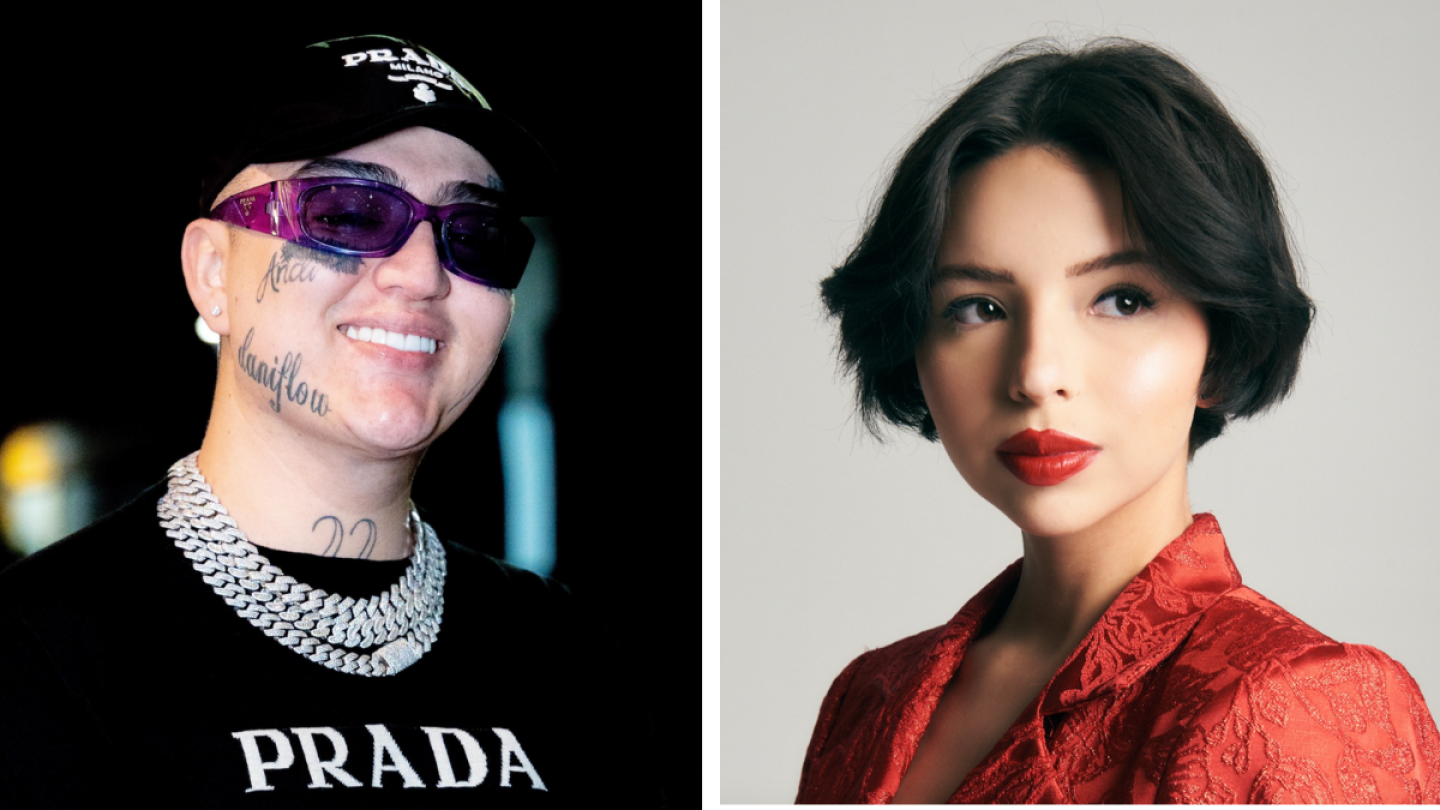 Dani Flow y Ángela Aguilar