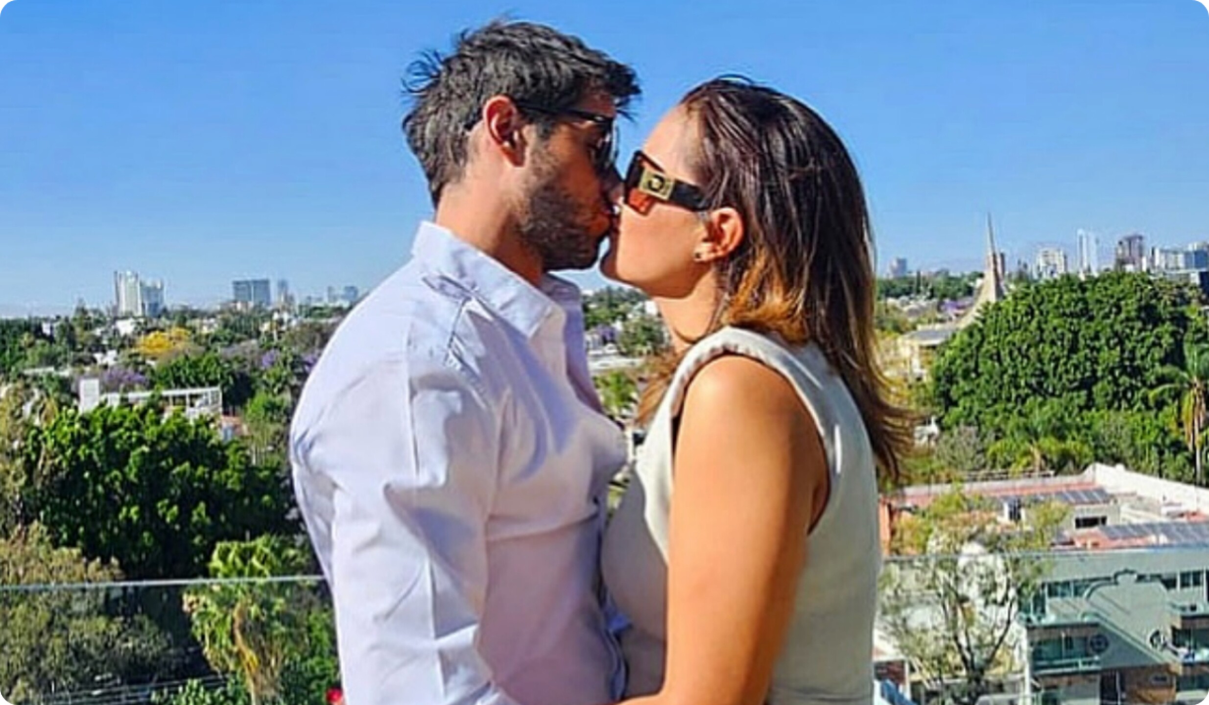 Eleazar Gómez y Myriam García
