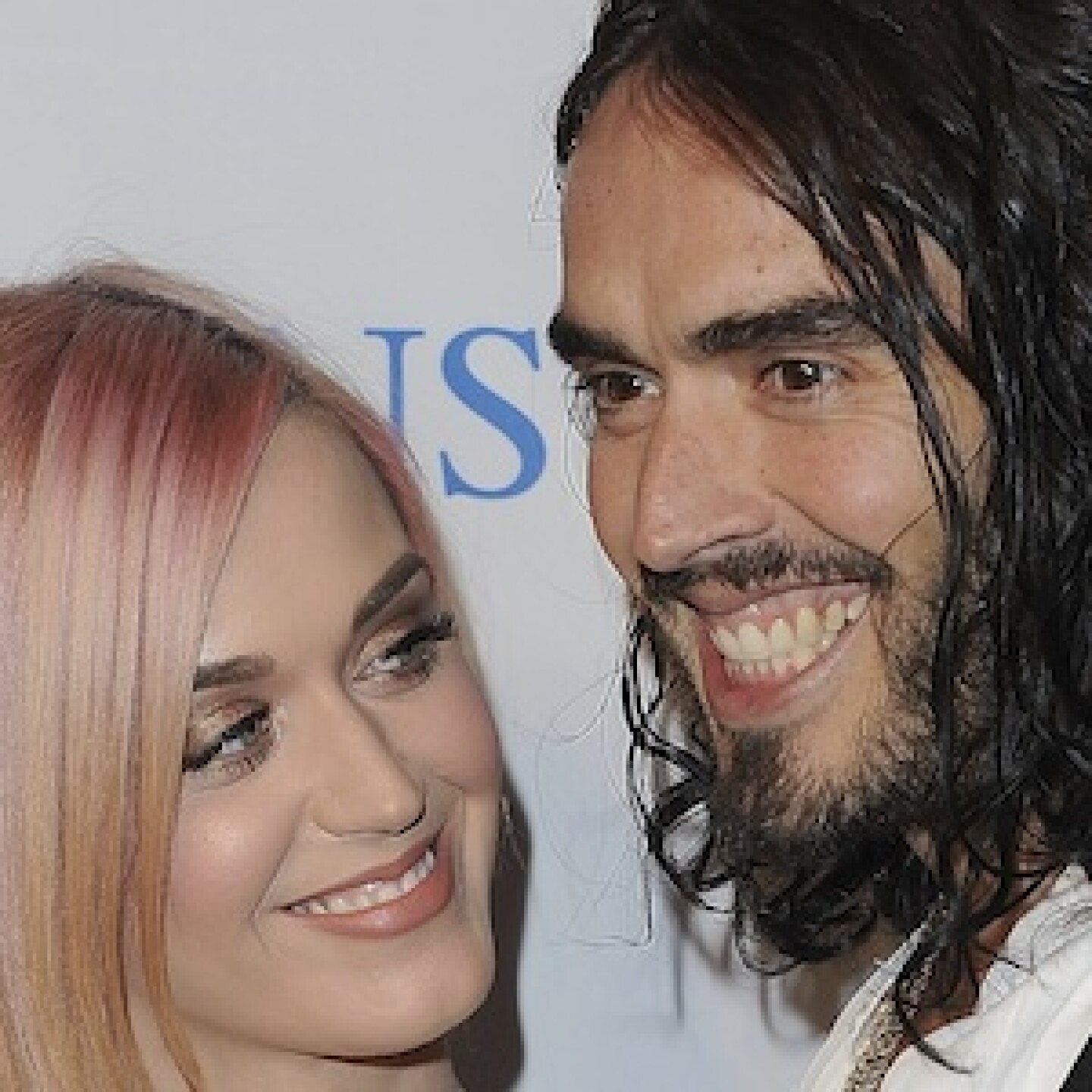 Katy Perry y Russell Brand.