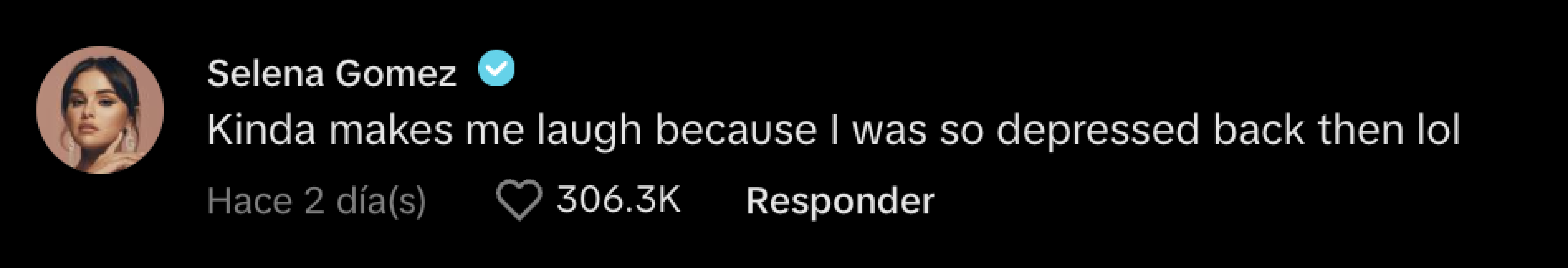 selena gomez reacciona al video