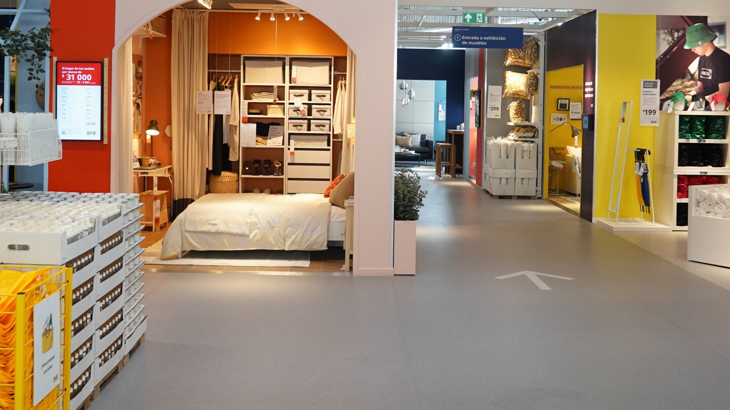 Ikea, tienda Zapopan, Jalisco, sala de exhibición