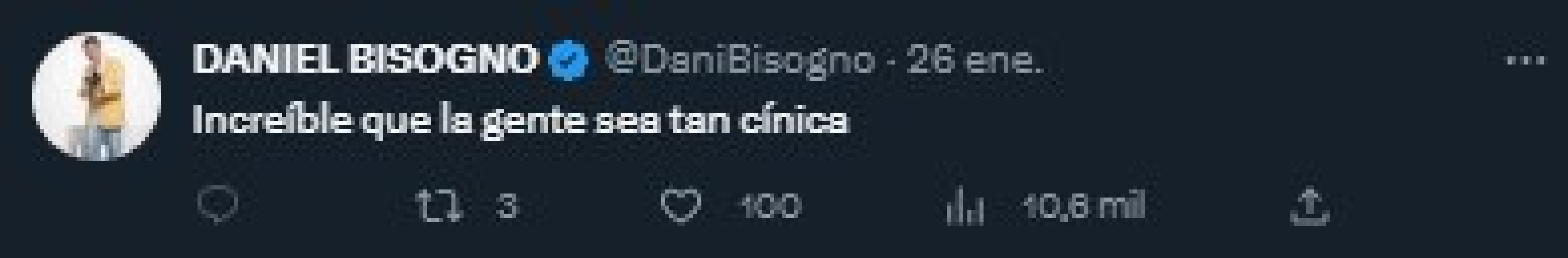 Daniel Bisogno y su exnovio ¿protagonizan pelea? un par de indirectas alborotan las redes
