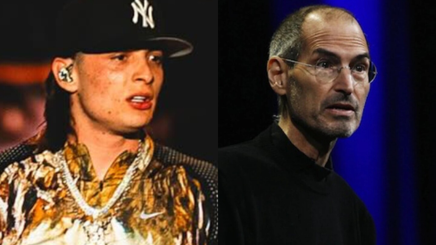 Peso Pluma manda mensaje a Steve Jobs