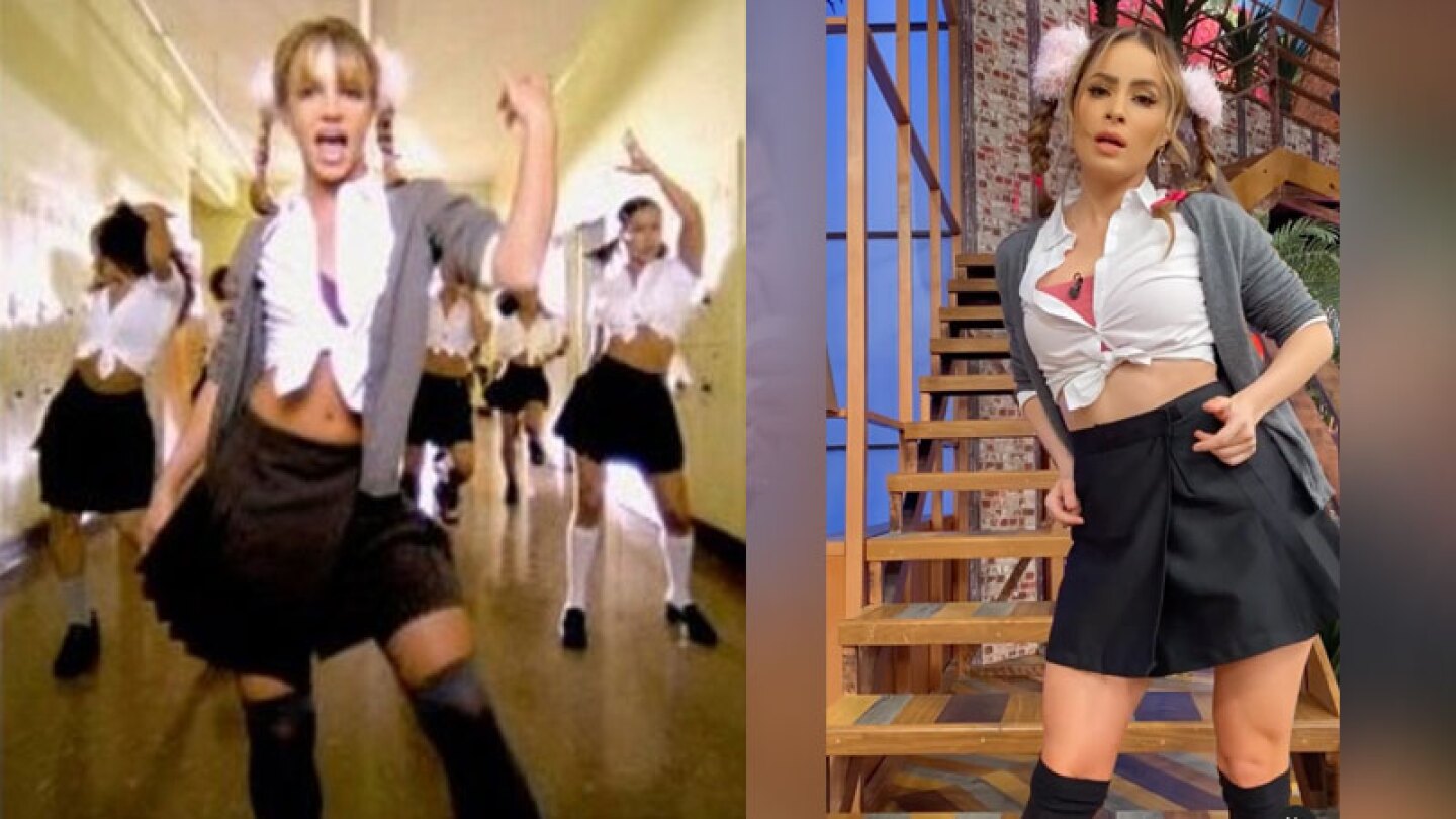 cynthia rodríguez britney spears venga la alegría