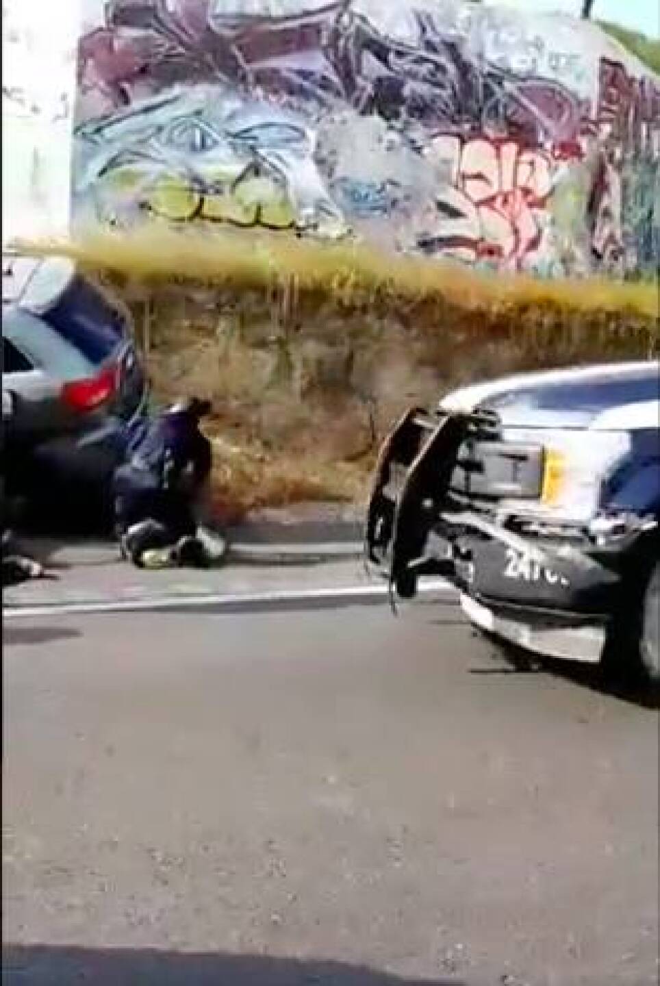 Fotos del accidente de Octavio Ocaña
