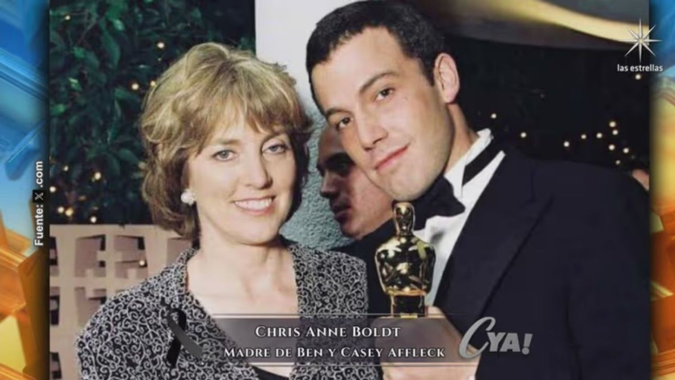 murió Chris Anne Affleck, madre de Ben Affleck