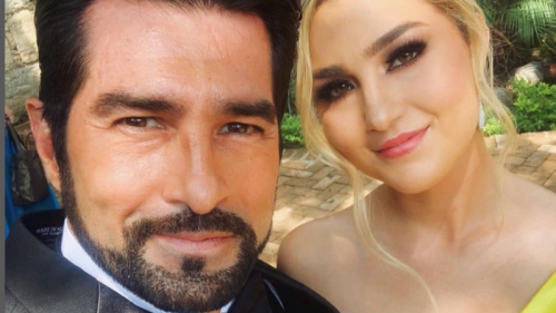 Melenie Carmoma, hija de Alicia Villarreal y Arturo Carmona