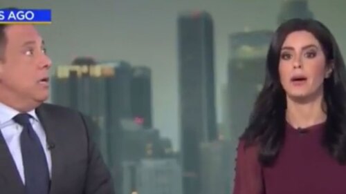 VIDEO: Terremoto sorprende a noticiario en vivo y apanica a periodistas