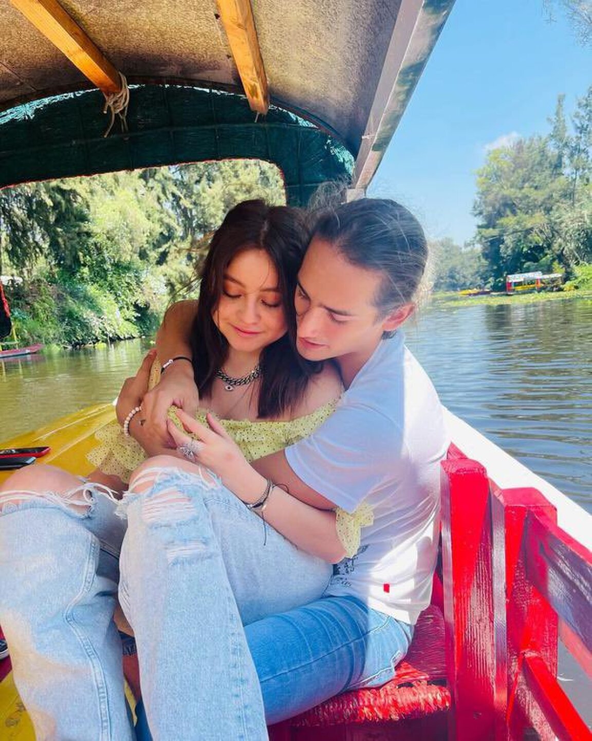 Emilio Osorio y Karol Sevilla