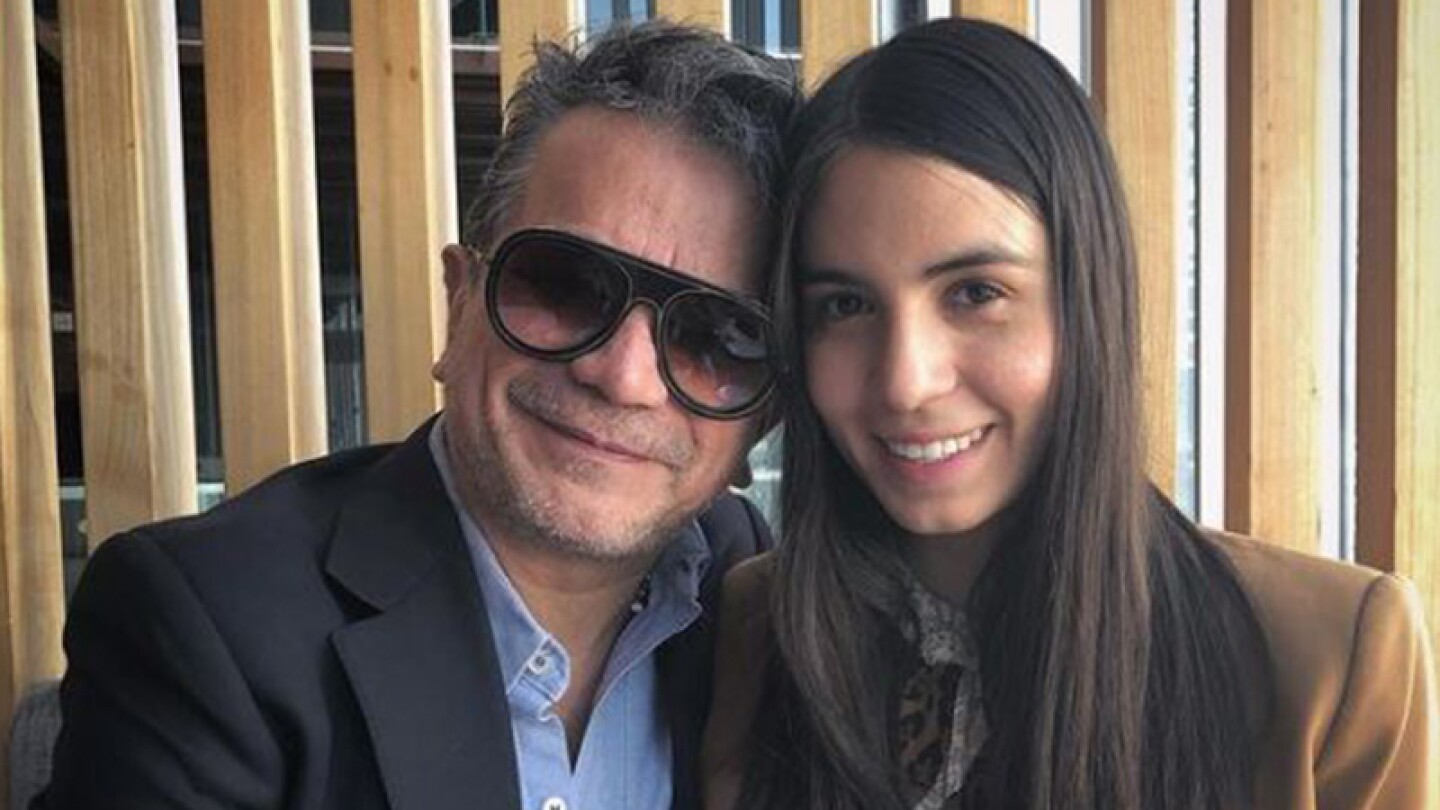 Freddy y su esposa.