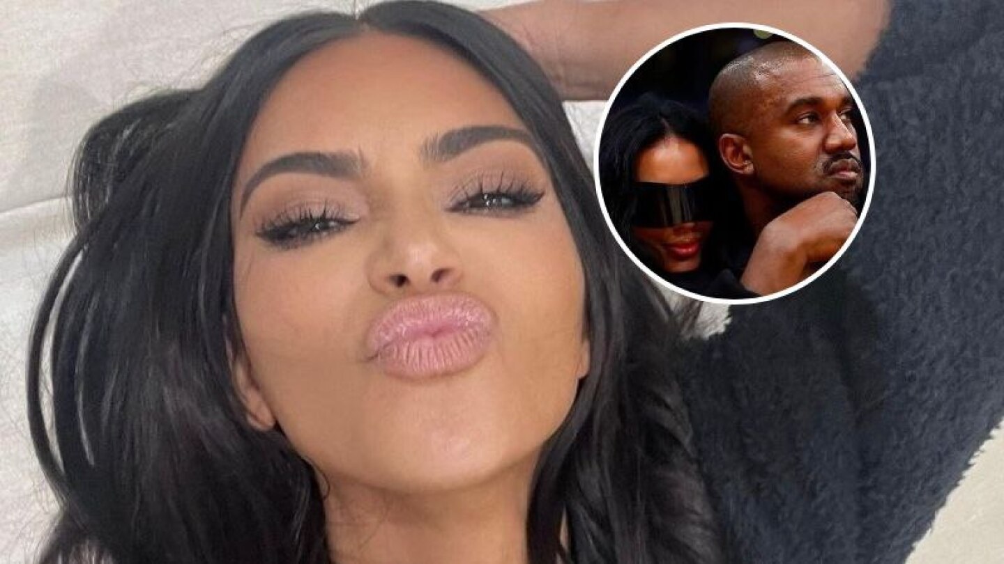 Kim Kardashian lanza mensajes raros tras la supuesta boda de Kanye West y Bianca Censori