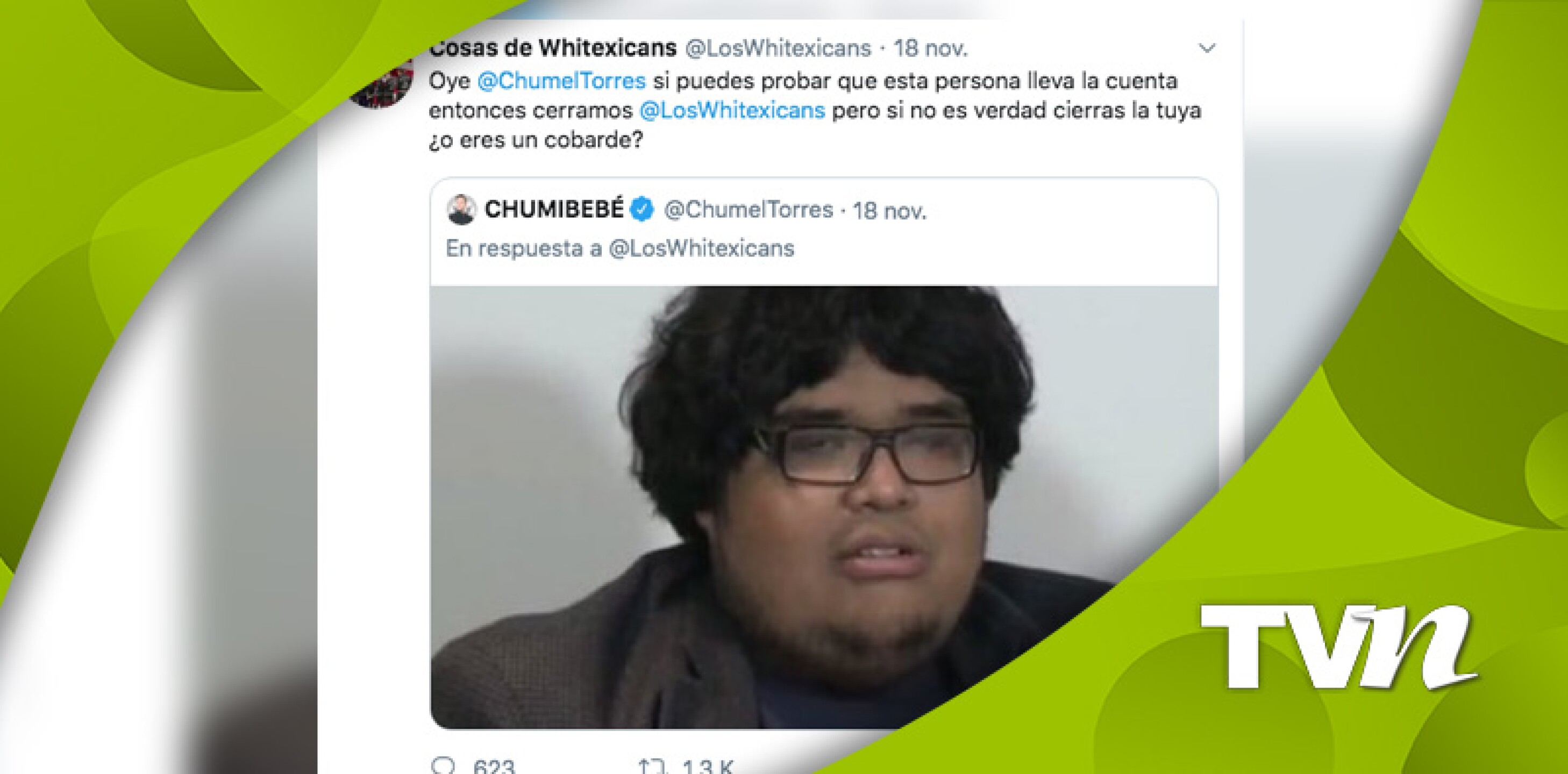 Capturas de pantalla de Twitter: @LosWhitexicans