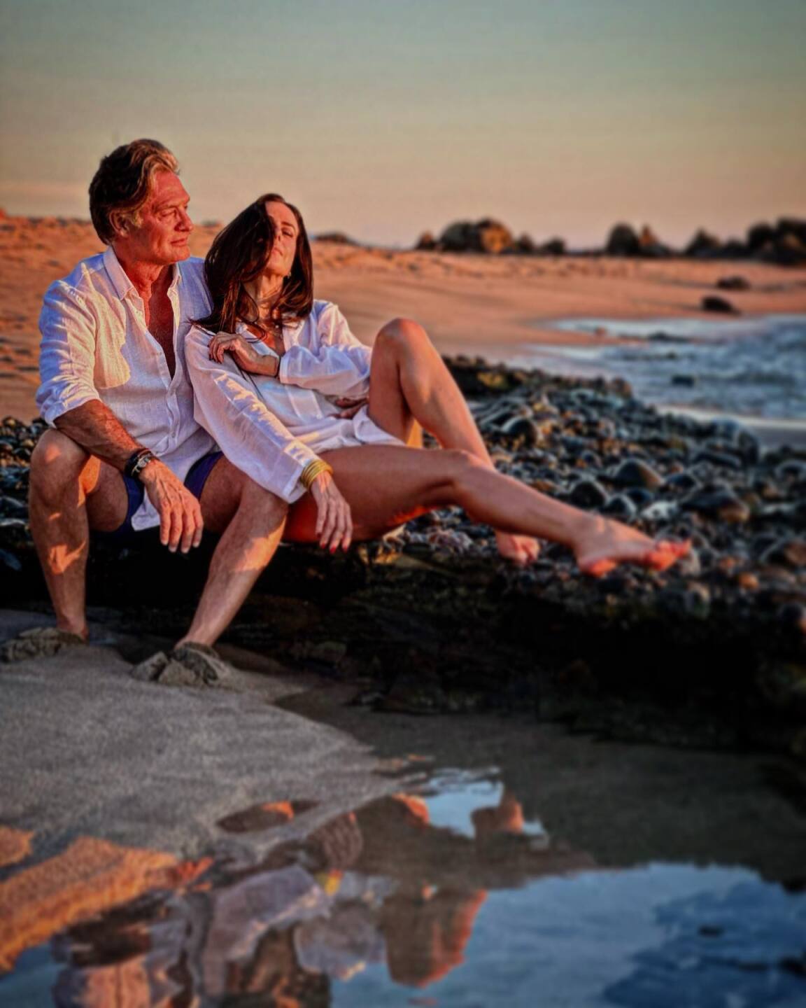 Paulina Mercado y Juan Soler foto en FB