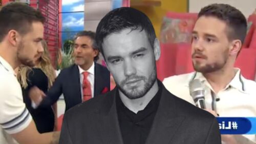 Liam Payne en el matutino Hoy-Televisa