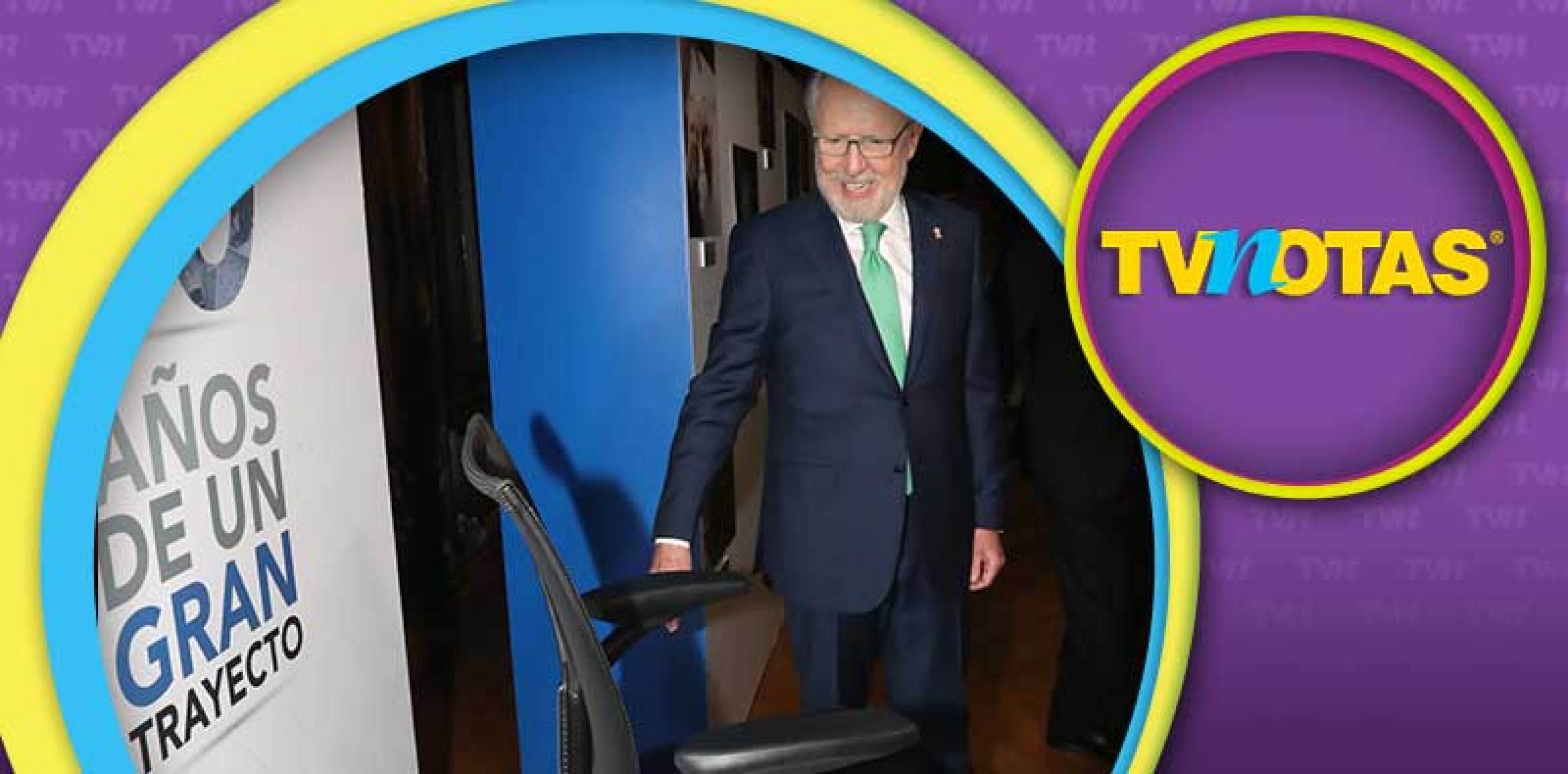 En la exposición no podía faltar la silla giratoria con la que López Dóriga se despedía todas las noches al finalizar el noticiero