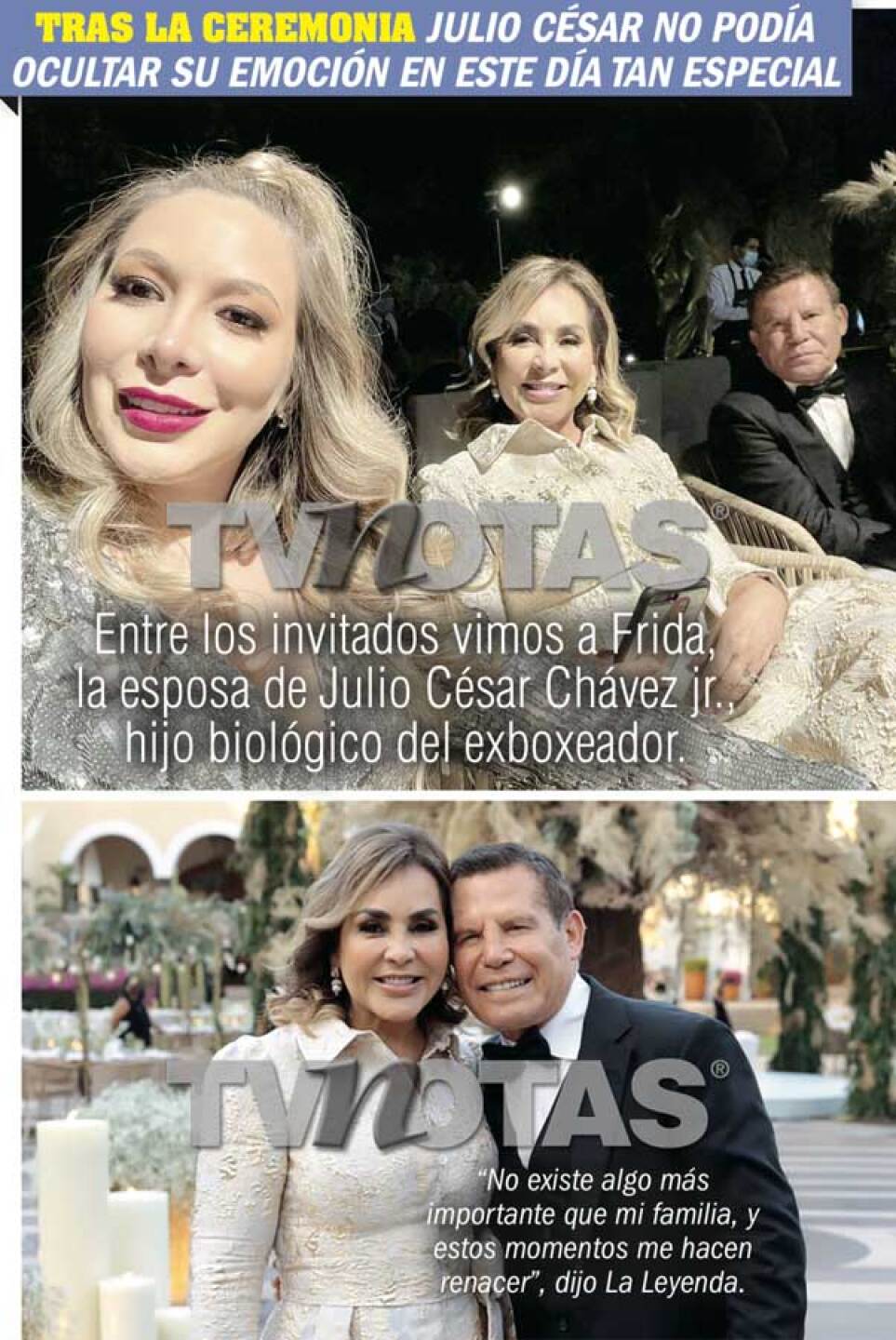 Julio César Chávez quiere a su hijastro como su hijo