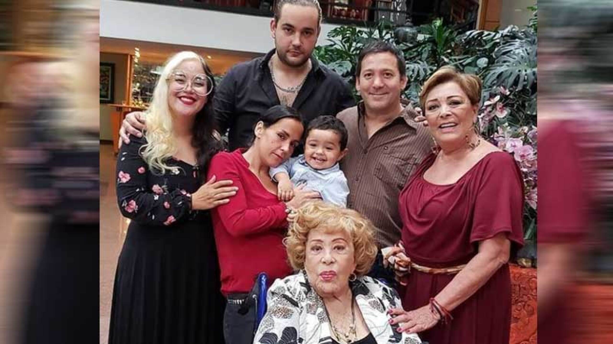 Silvia Pinal no podrá ver a su familia
