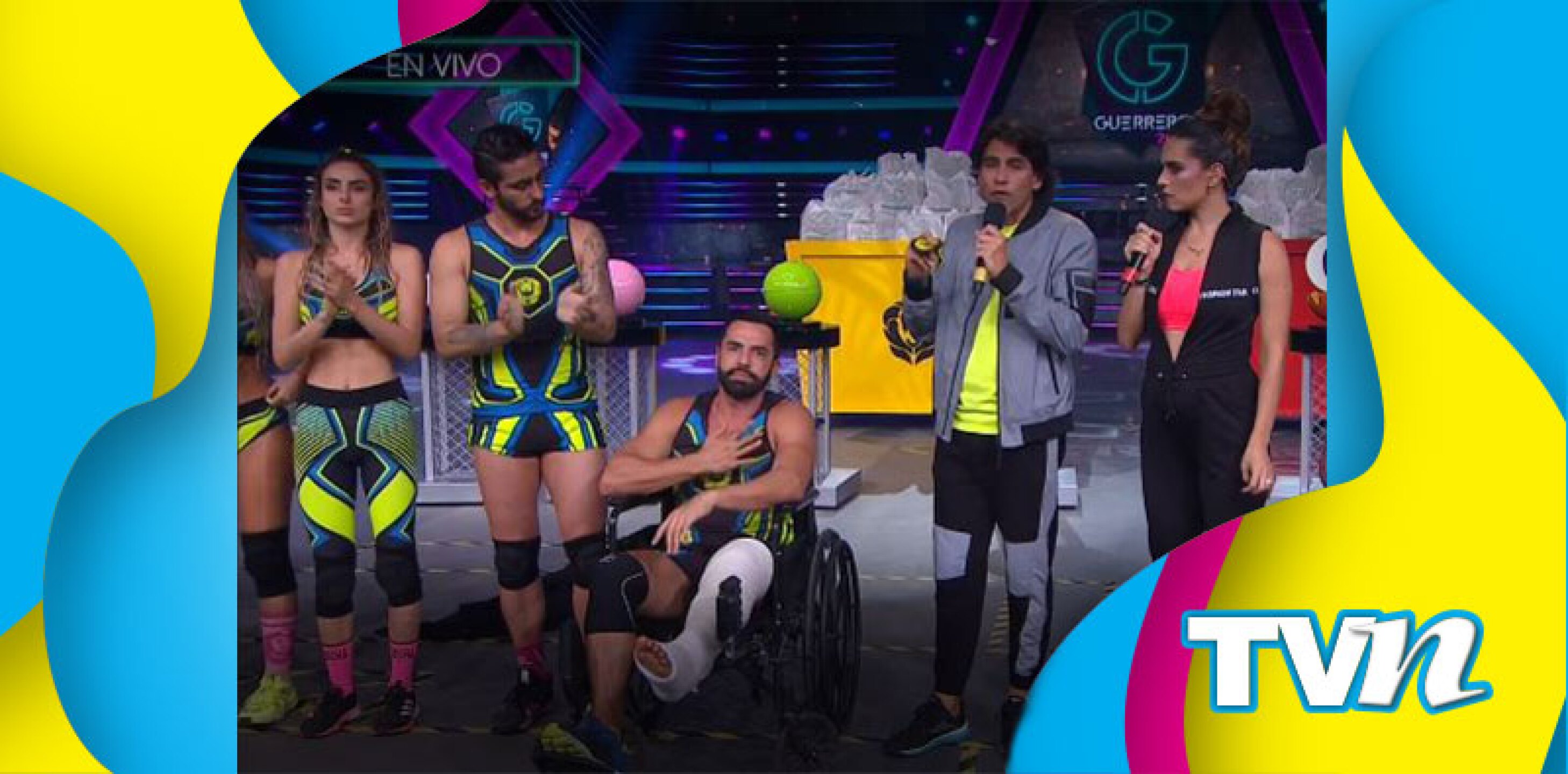 El coach llegó a la competencia.