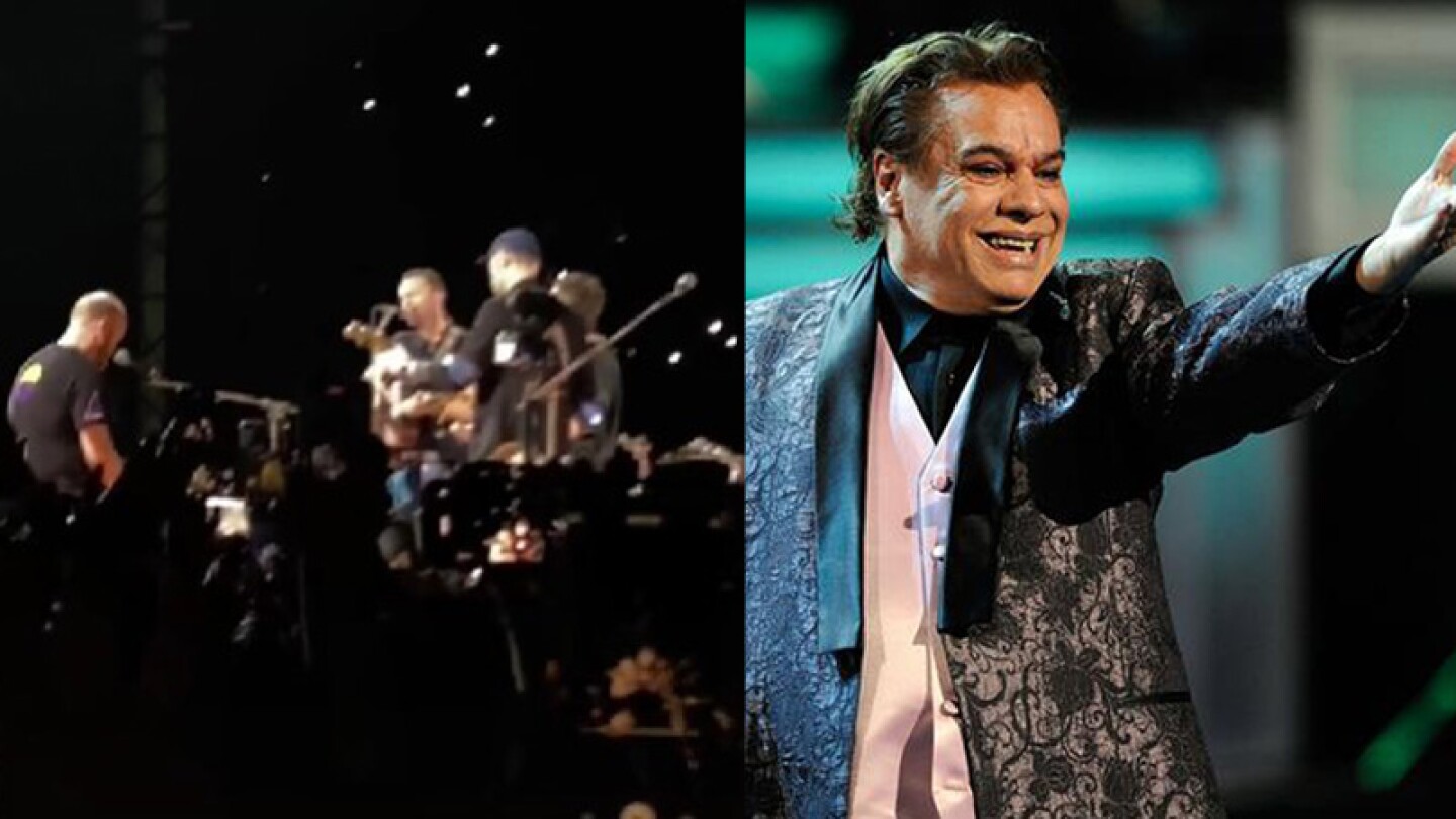 Coldplay sorprendió al cantar un tema de Juan Gabriel en el Foro Sol