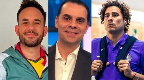 Werever, Christian Martinolli y Guillermo Ochoa