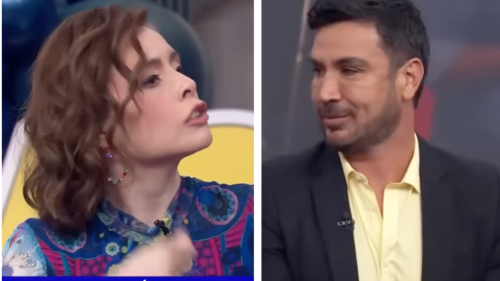 Maryfer Centeno y Francisco Cantú