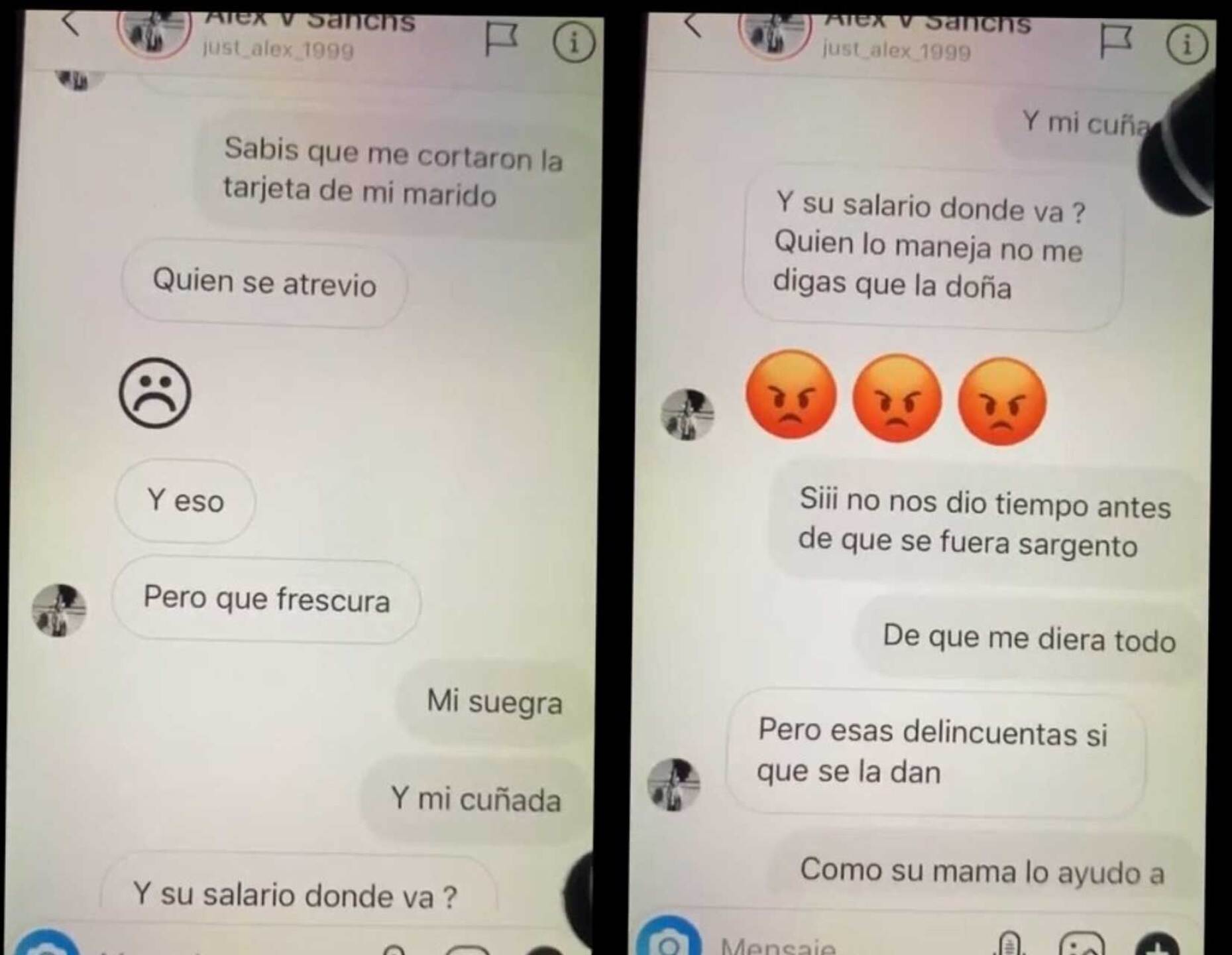 Filtran audios de la esposa de Sargento Rap y la reina de los spoilers