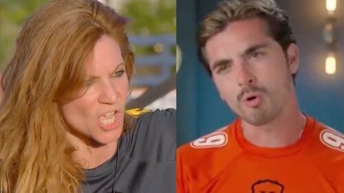 Manola Diez y Christian Estrada molestos en Hotel VIP