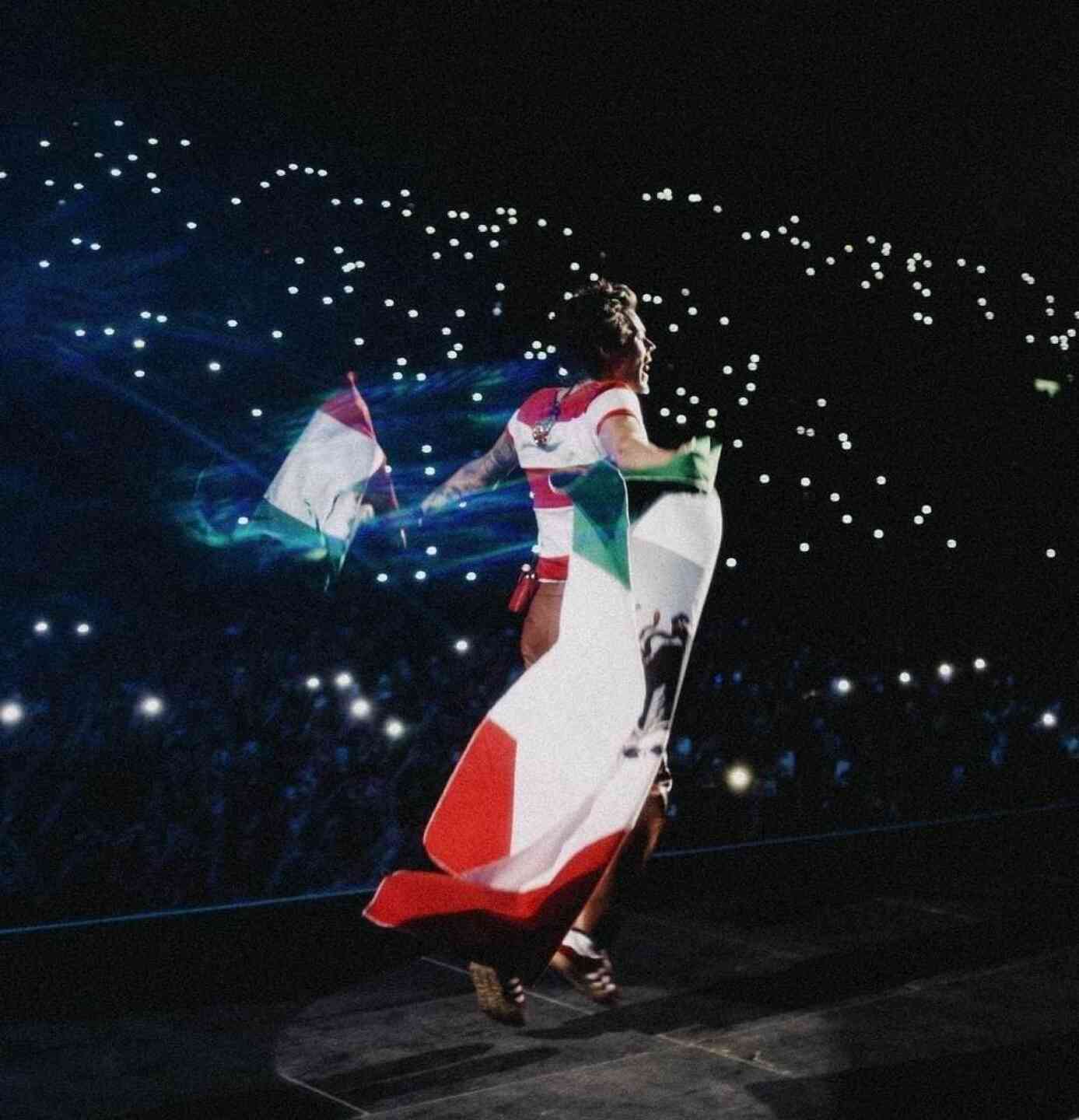 Harry Styles en pleno 'Love Tour' en Guadalajara.