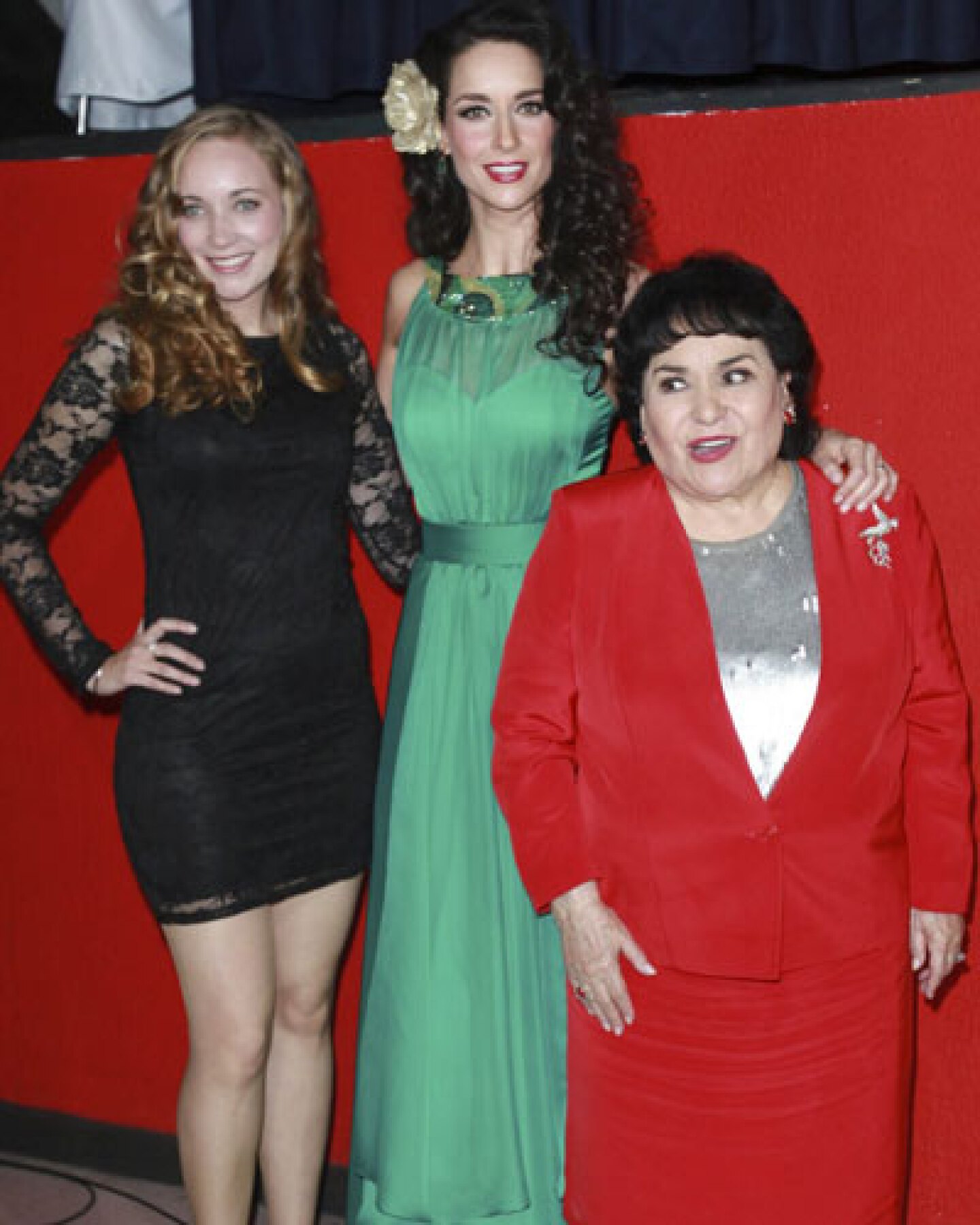 María Celeste trabajará con Susana González y Carmen Salinas.