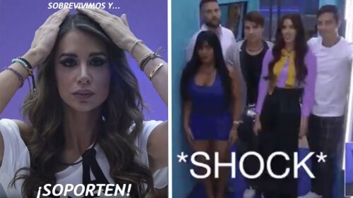 Cristina Porta y el cuarto tierra en La casa de los famosos