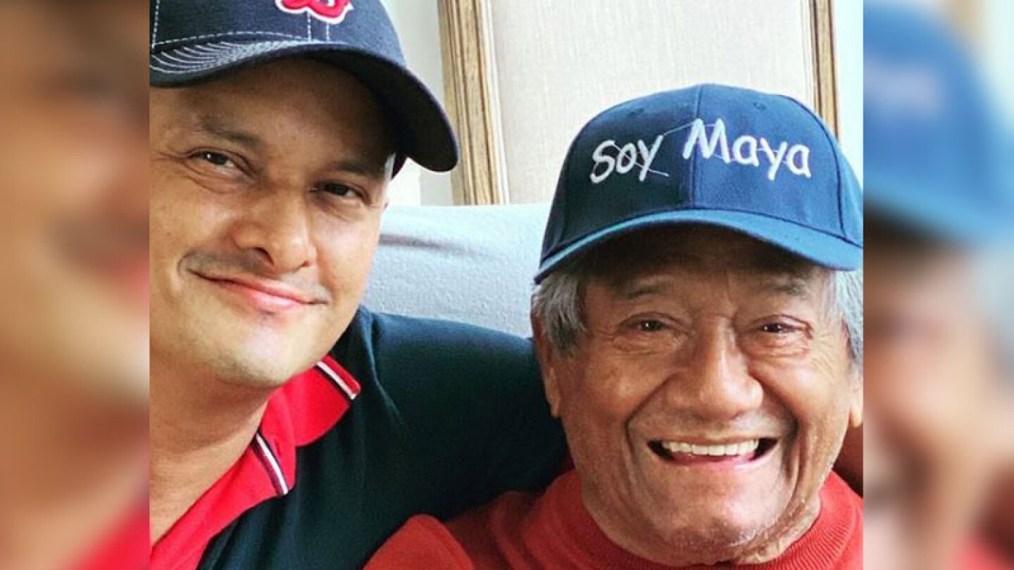 Armando Manzanero y su hijo Juan Pablo.