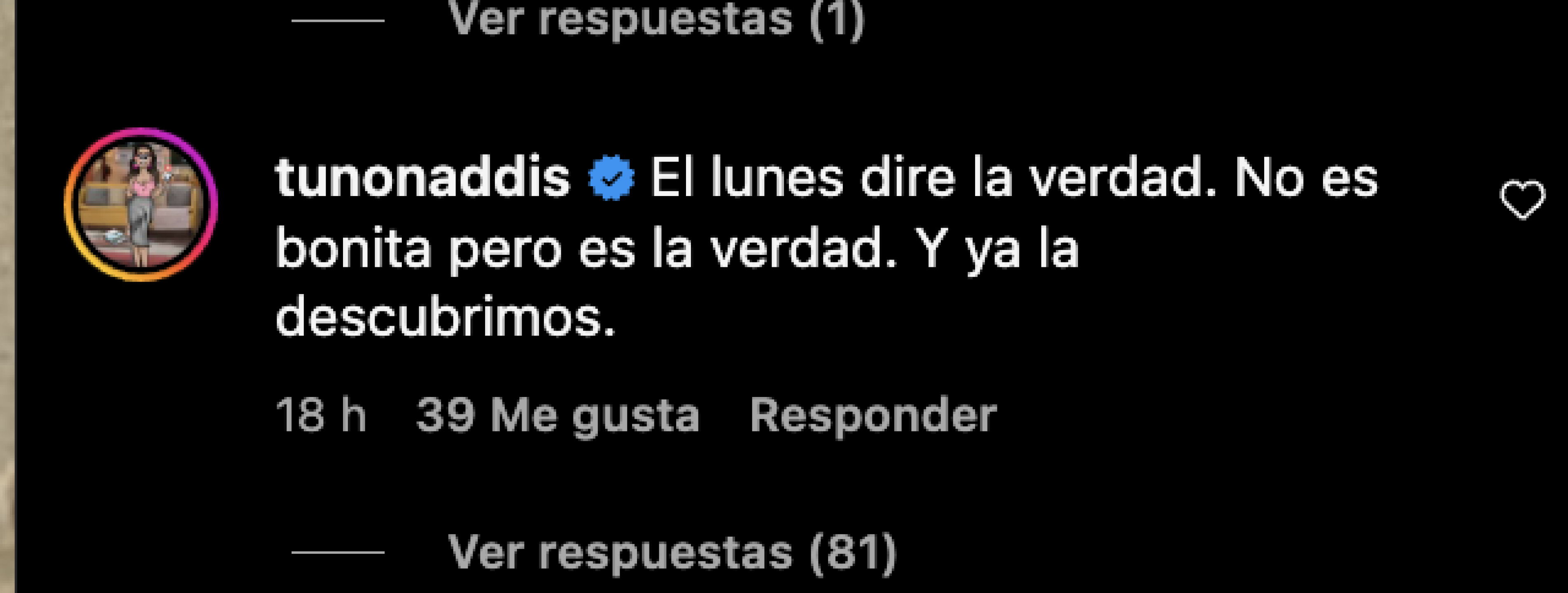 Addis Tuñón responde a Maribel Guardia