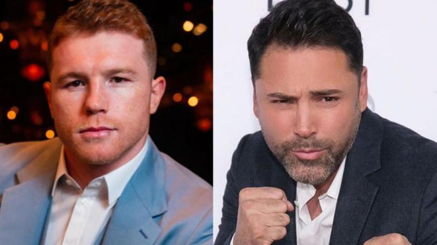 Óscar de la Hoya manda mensaje sobre Canelo