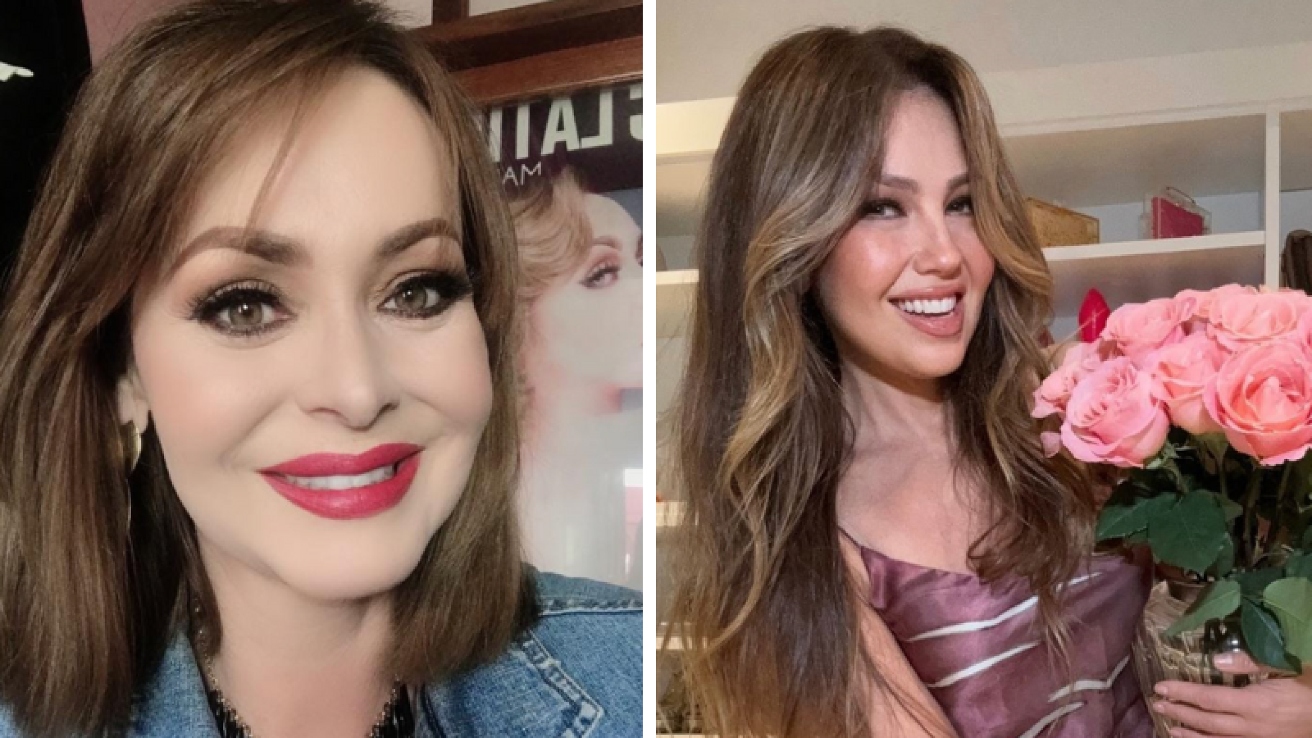 Thalía y Gaby Spanic