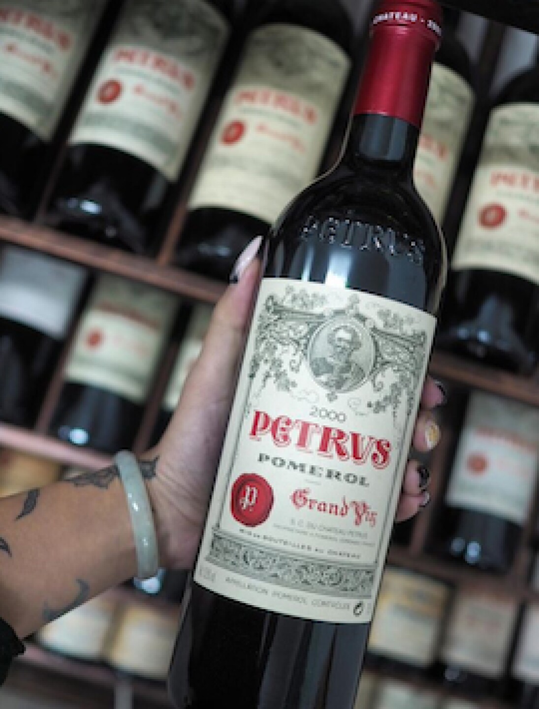 El vino maduró en un ambiente único de gravedad casi cero