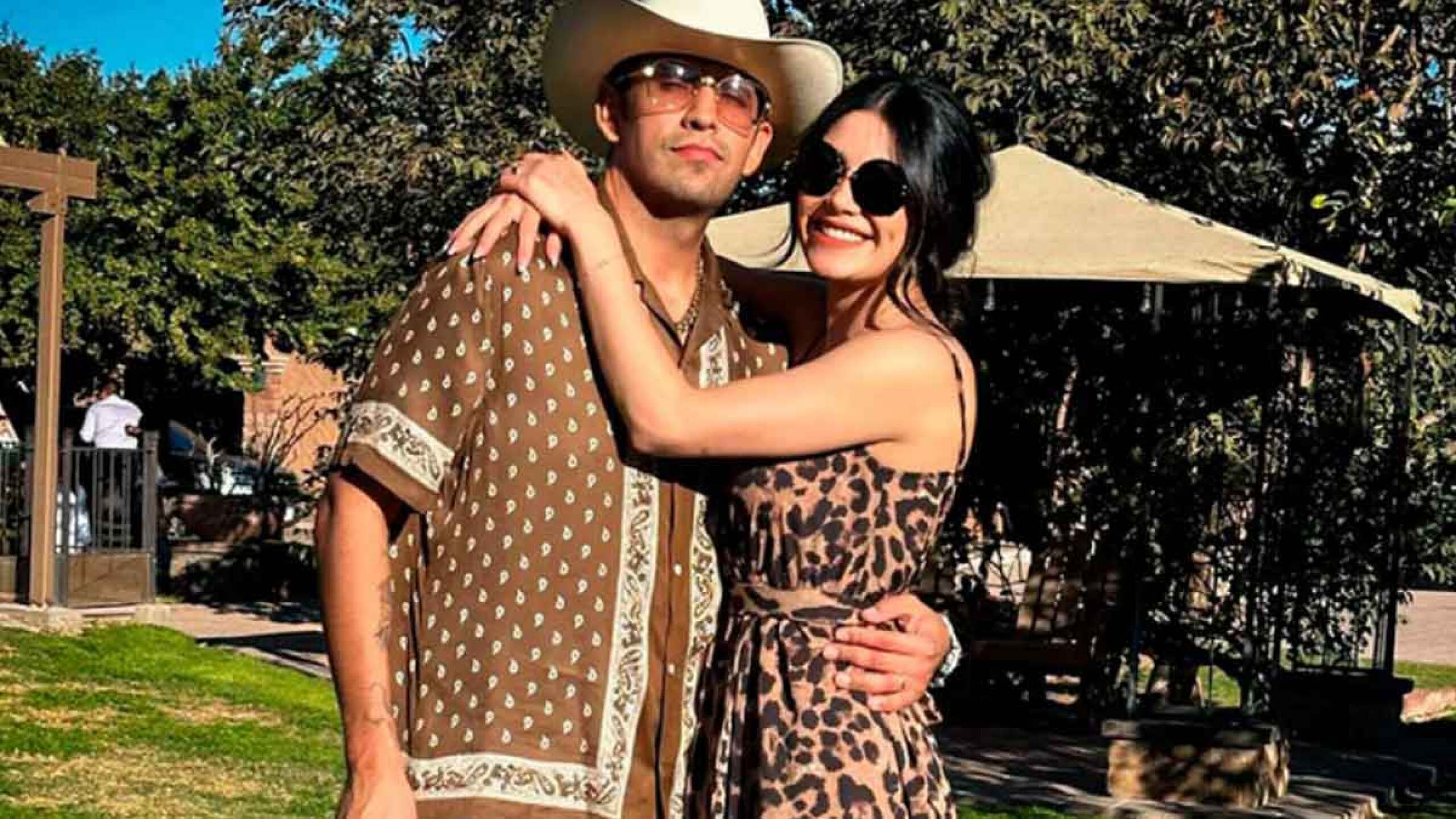 El Capi Pérez y su esposa Itzel