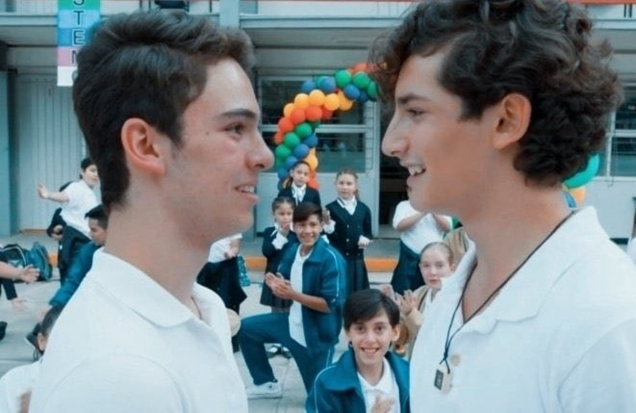 Joaquín Bondani y Emilio Osorio en Mi marido tiene familia