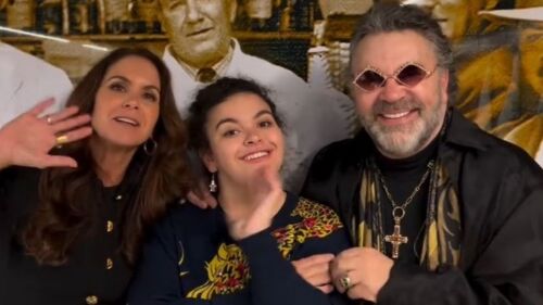 Lucerito y sus papás