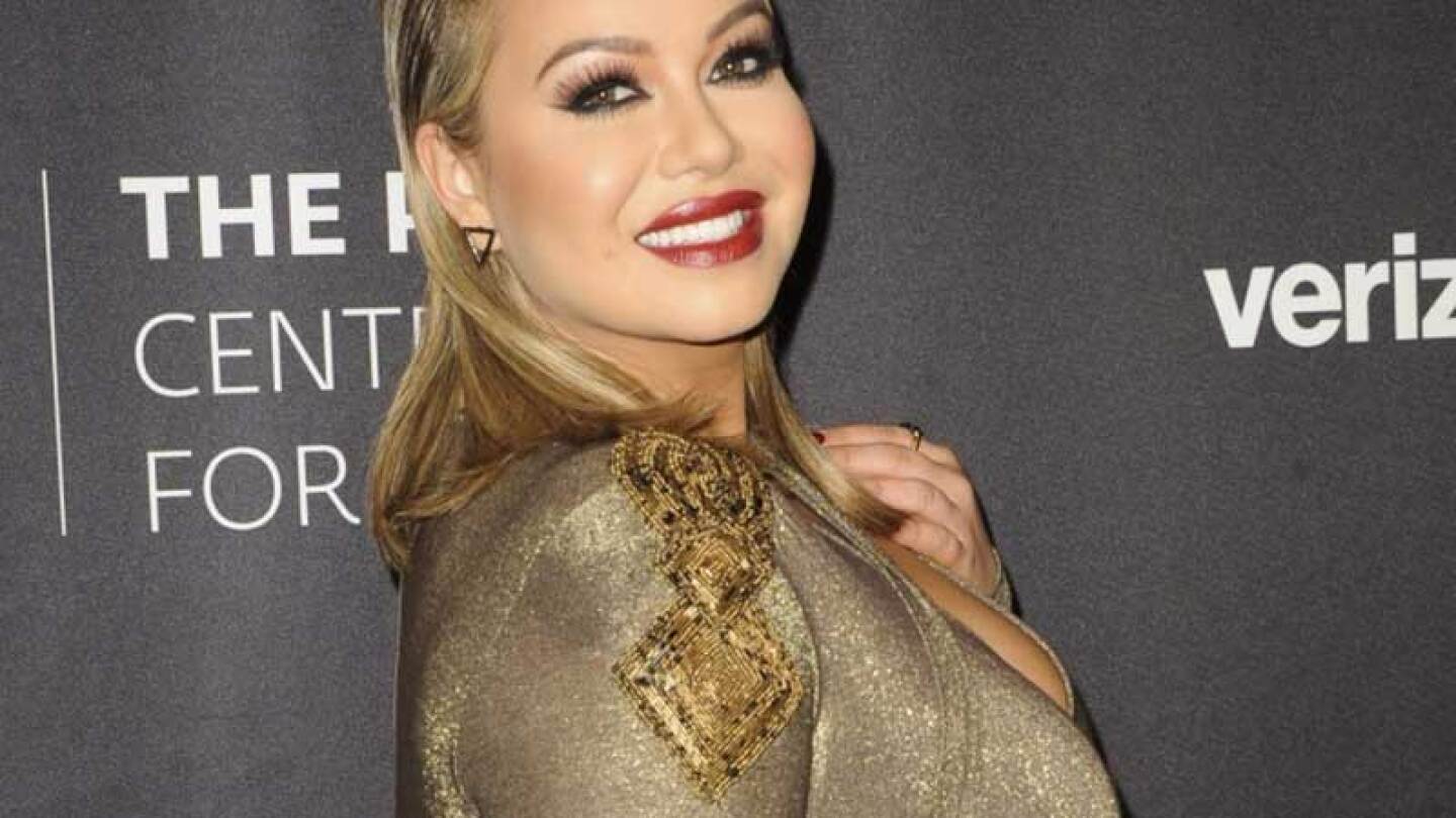 Chiquis Rivera causó sensación con su atuendo.