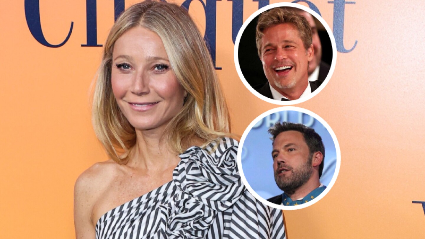 Gwyneth Paltrow habla de su relación con Ben Affleck y Brad Pitt