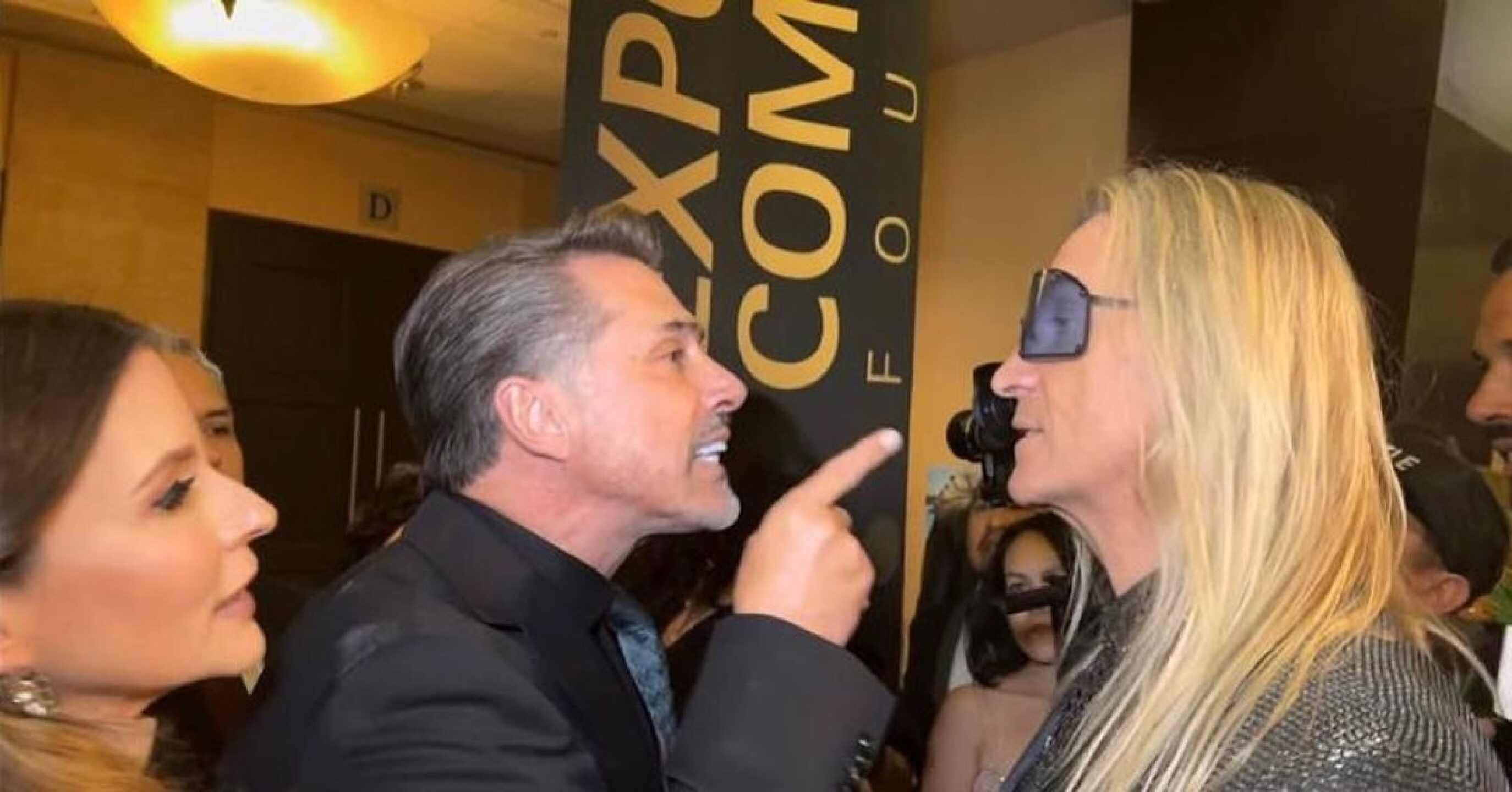 Sergio Mayer y Javier Ceriani protagonizaron una discusión en la Expo Compositores