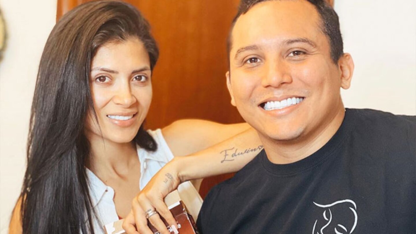 Edwin Luna con maquillaje