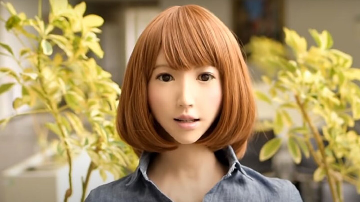 erika robot película actriz