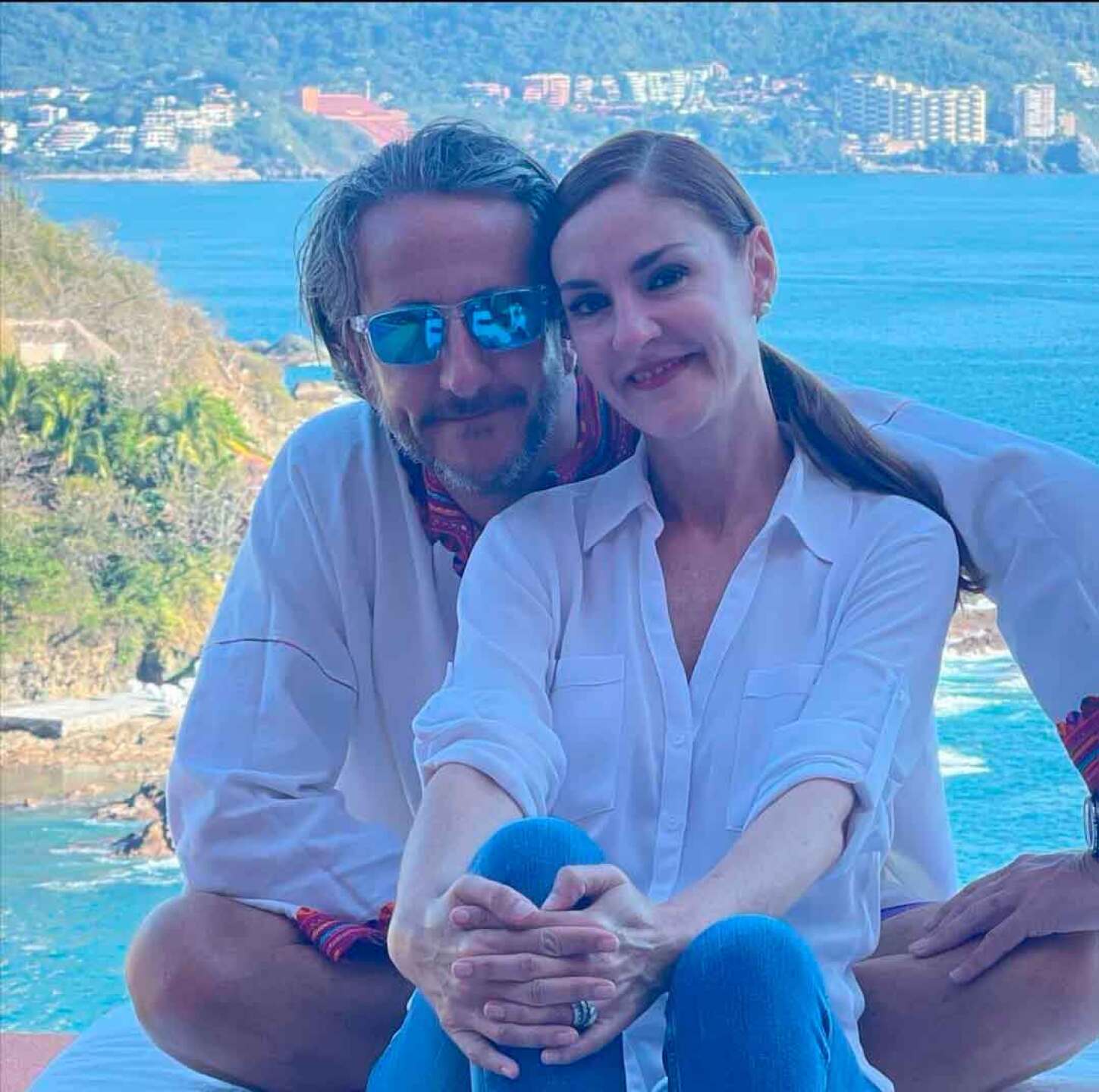 Chantal Andere y Enrique Rivero