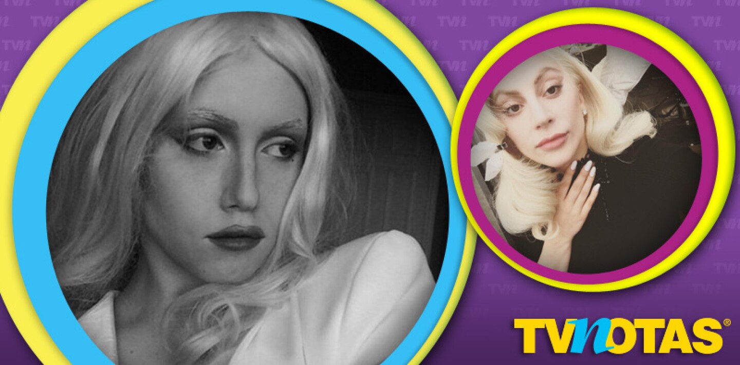 El Niño Diva, cada vez más se esmera en parecerse a Lady Gaga.