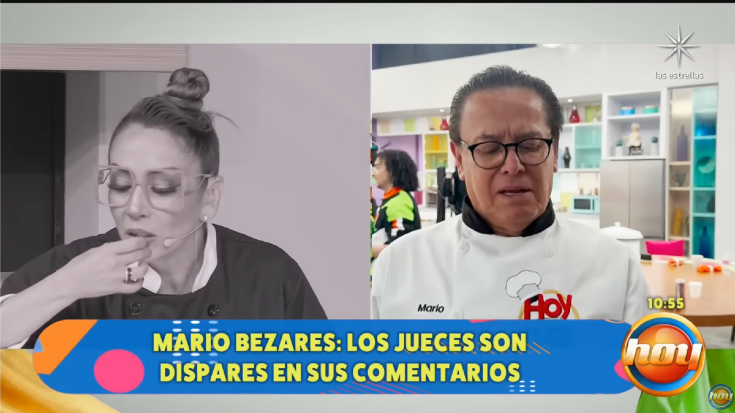 Mario Bezares estalla en 'Hoy' por duras críticas a su postre: "¡Me odia, Teresa! Eres mala"