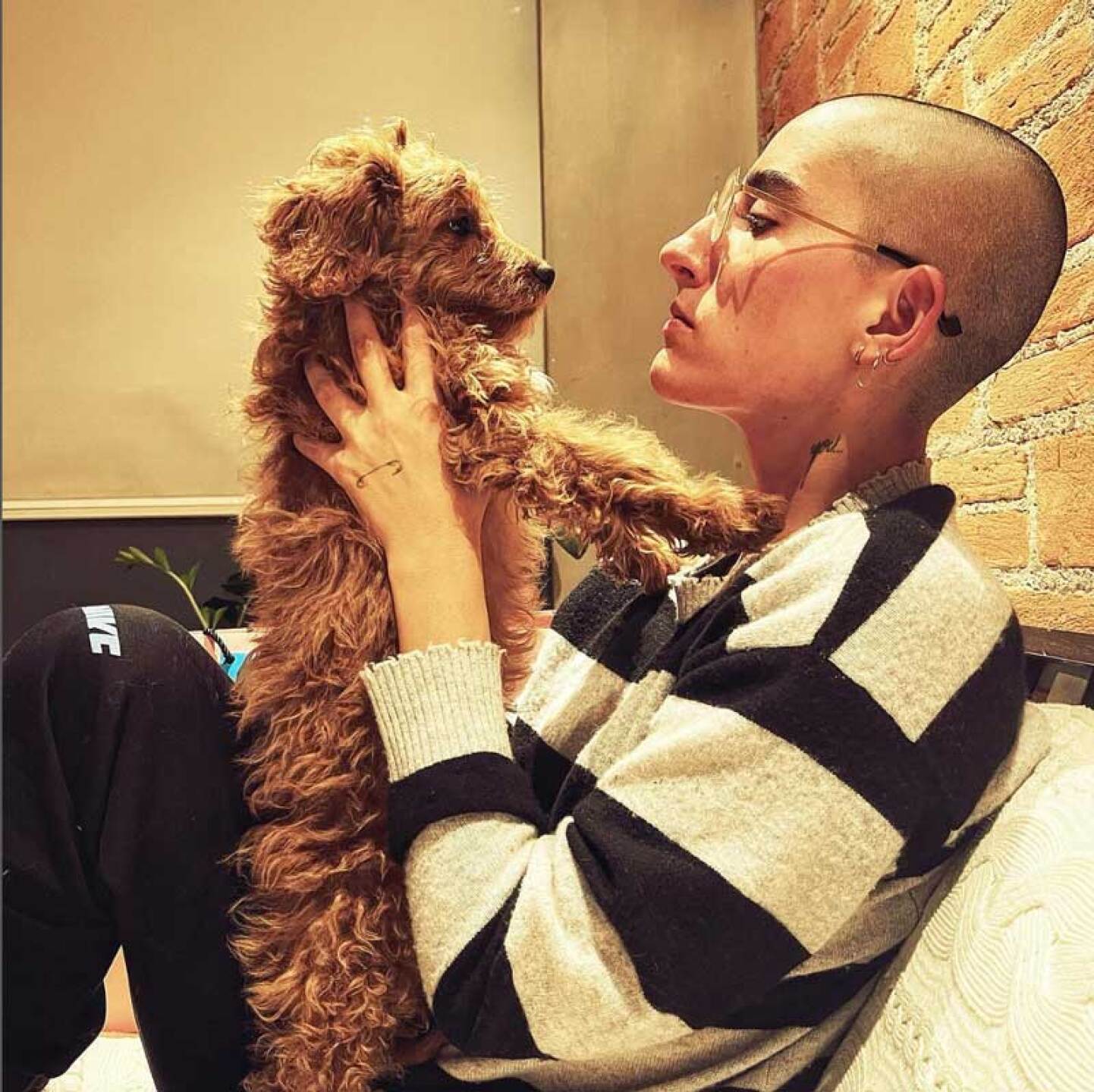 Maca Carriedo se rapa