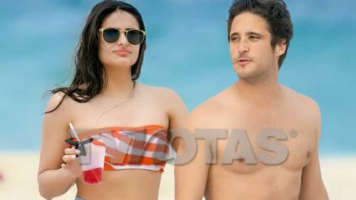 Captamos a Diego Boneta y Renata Notni muy enamorados en la playa