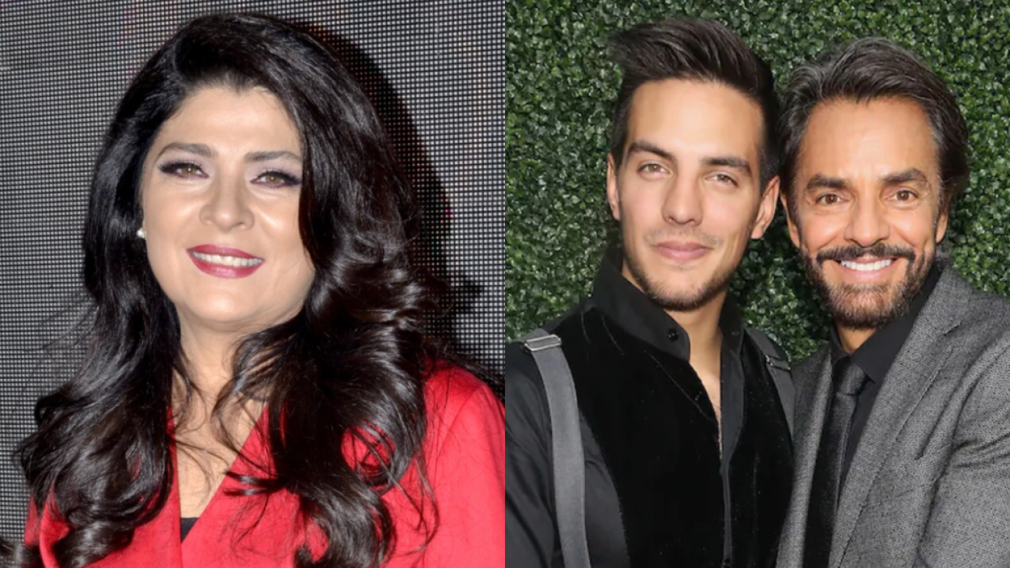 Victoria Ruffo arremete contra Vadhir Derbez, tras defender a su papá, Eugenio Derbez